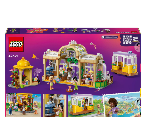 LEGO Friends 42671 Zielona kawiarnia i kwiaciarnia - 1331631 - zdjęcie 5